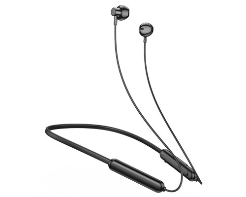 Бездротові навушники HOCO ES67 Perception neckband BT earphones Black (6942007602396)
