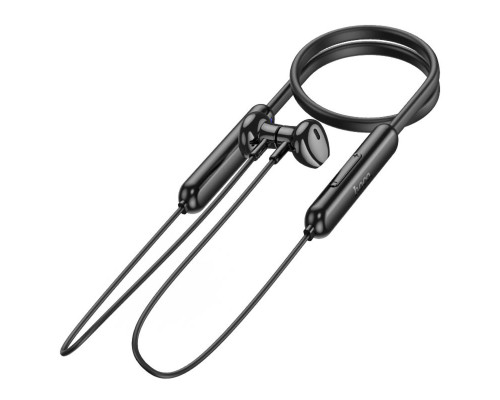Бездротові навушники HOCO ES67 Perception neckband BT earphones Black (6942007602396)