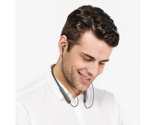 Бездротові навушники HOCO ES67 Perception neckband BT earphones Black (6942007602396)