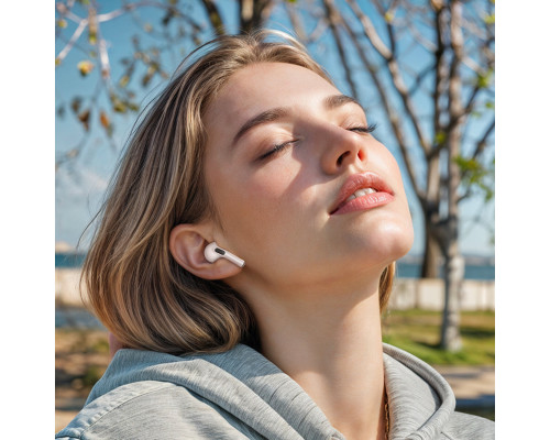 Бездротові навушники BOROFONE BW84 Dream true wireless BT headset White (6941991119163)