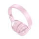 Бездротові навушники BOROFONE BO32 Show BT headphones Pink (6941991118753)