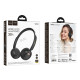 Бездротові навушники HOCO W62 Verso retro BT headphones Black (6942007648127)
