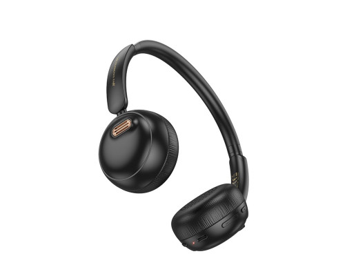 Бездротові навушники HOCO W62 Verso retro BT headphones Black (6942007648127)