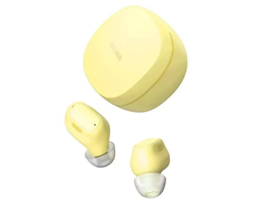 Навушники Baseus Encok True Wireless Earphones WM01 Yellow (NGTW240011)