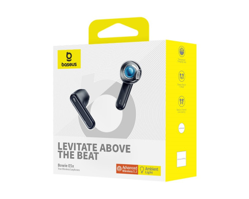 Навушники Baseus Bowie E5x True Wireless Earphones Cosmic Black (A00060101123-00)