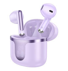 Навушники HOCO EQ7 Snowflake true wireless BT headset Purple (6942007617758)