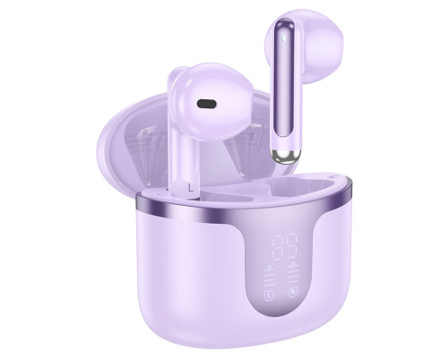 Навушники HOCO EQ7 Snowflake true wireless BT headset Purple (6942007617758)