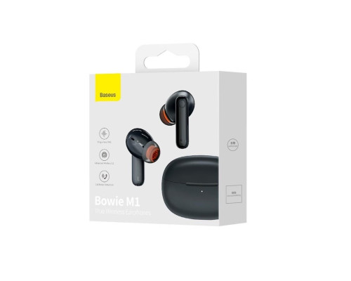 Навушники Baseus Bowie M1 True Wireless Earphones Black (NGTW270101)