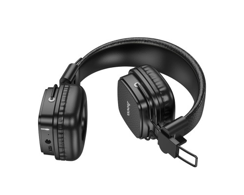 Бездротові навушники HOCO W56 Earl BT headphones Black (6942007633321)