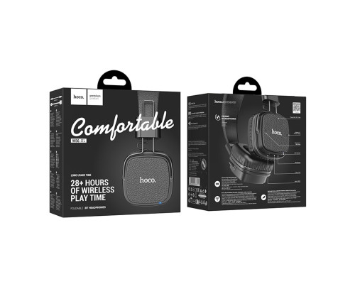 Бездротові навушники HOCO W56 Earl BT headphones Black (6942007633321)