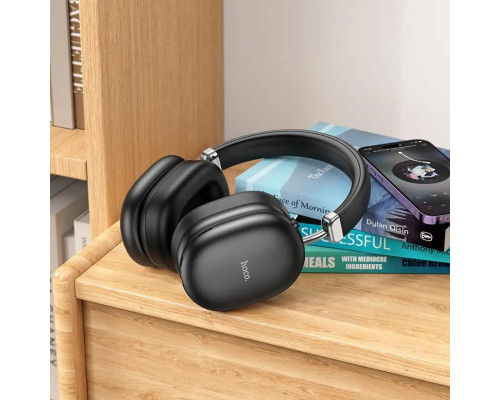 Навушники HOCO W35 Max Auspicious ANC noise reduction BT headphones Black (6942007631280)
