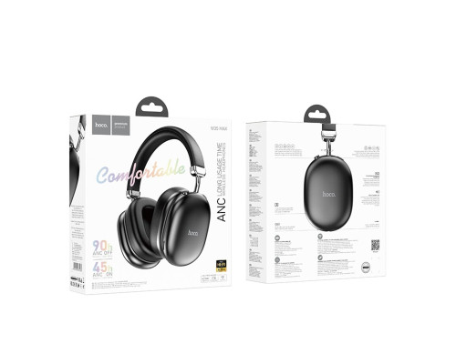 Навушники HOCO W35 Max Auspicious ANC noise reduction BT headphones Black (6942007631280)