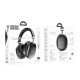 Навушники HOCO W35 Max Auspicious ANC noise reduction BT headphones Black (6942007631280)