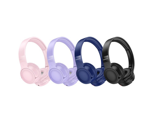Бездротові навушники BOROFONE BO32 Show BT headphones Black (6941991118722)