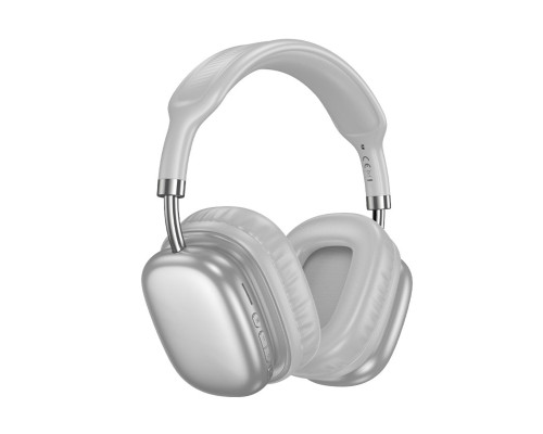 Бездротові навушники HOCO W52 Wonderful BT headphones Silver (6942007646550)