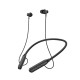 Бездротові навушники HOCO ES74 Refinado neck-mounted BT earphones Black (6942007648103)