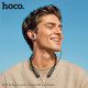 Бездротові навушники HOCO ES74 Refinado neck-mounted BT earphones Black (6942007648103)