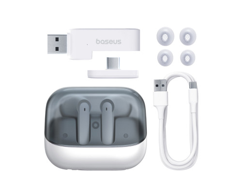 Навушники Baseus AeQur G10 True Wireless Earphones Stellar White (A00055400221-00)