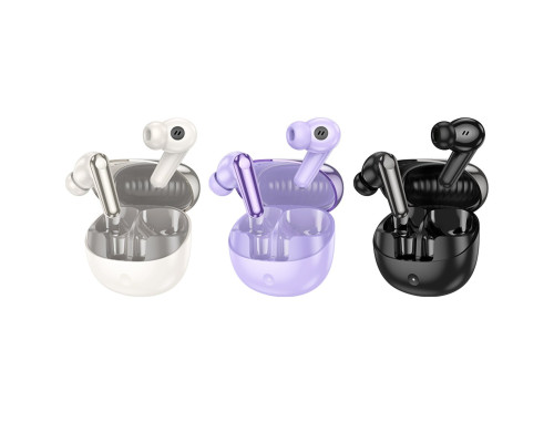 Навушники HOCO EQ11 Pacifico true wireless BT headset Milky white (6942007618724)