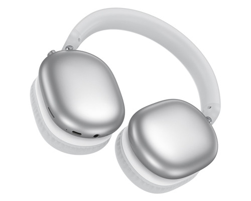 Навушники BOROFONE BO27 Rhyme BT headphones Silver (6941991109966)