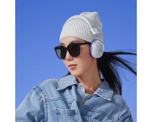 Бездротові навушники ACEFAST H7 active noise reduction wireless headset Pearl white (6974316283560)