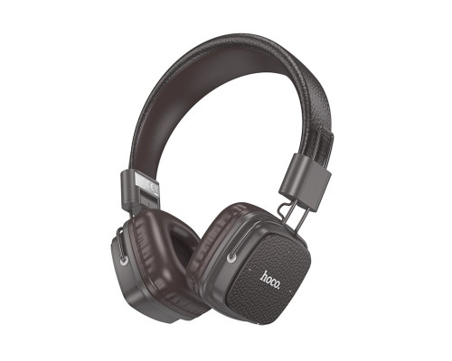 Бездротові навушники HOCO W56 Earl BT headphones Brown (6942007633338)