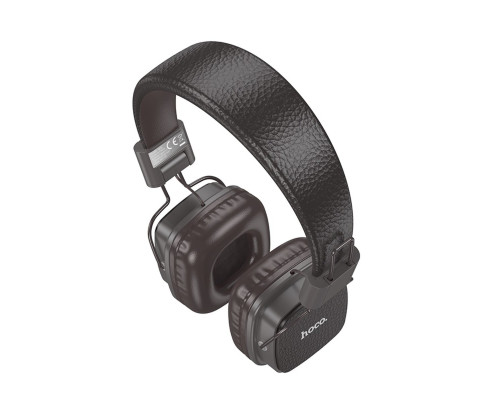 Бездротові навушники HOCO W56 Earl BT headphones Brown (6942007633338)