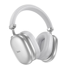 Бездротові навушники HOCO W35 Max Auspicious ANC noise reduction BT headphones Silver (6942007631297)