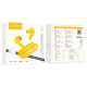 Навушники HOCO EW39 Bright true wireless ENC BT headset Yellow (6931474794628)