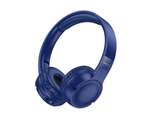 Бездротові навушники BOROFONE BO32 Show BT headphones Blue (6941991118739)