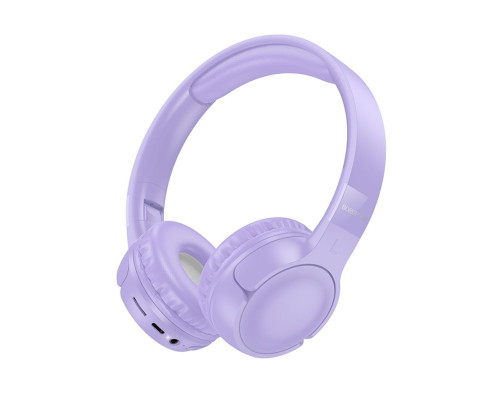 Бездротові навушники BOROFONE BO32 Show BT headphones Purple (6941991118746)