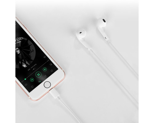 Навушники HOCO L7 Plus Original series earphones White (6931474714725)
