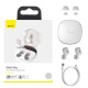 Бездротові навушники Baseus Encok True Wireless Earphones WM01 Plus White (NGWM010002)