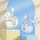 Бездротові навушники HOCO EQ7 Snowflake true wireless BT headset Milky White (6942007617734)