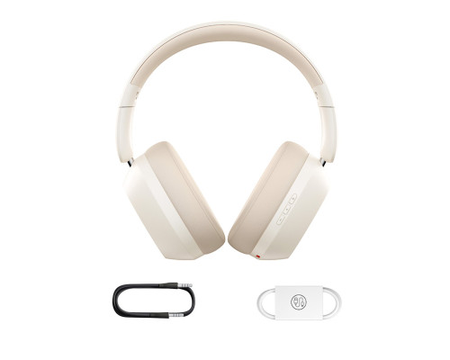 Бездротові навушники Baseus Bass 35 Max Wireless Headphones Stellar White (A00070800221-00)