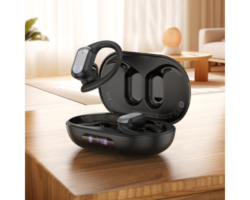 Бездротові навушники BOROFONE FQ6 Dream sound true wireless BT headset Black (6941991119200)