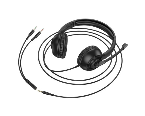 Навушники HOCO W112 Pure headphones Black (6942007645041)