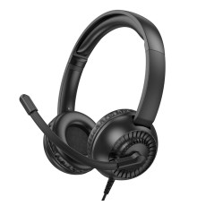 Навушники HOCO W112 Pure headphones Black (6942007645041)