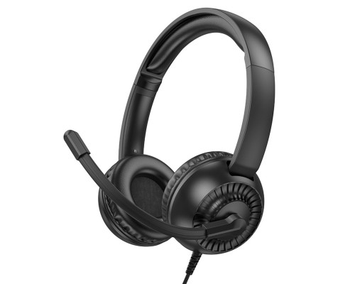 Навушники HOCO W112 Pure headphones Black (6942007645041)