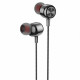 Навушники HOCO M87 String wired earphones with with microphone Gloomy Black (6931474752772)