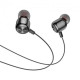 Навушники HOCO M87 String wired earphones with with microphone Gloomy Black (6931474752772)