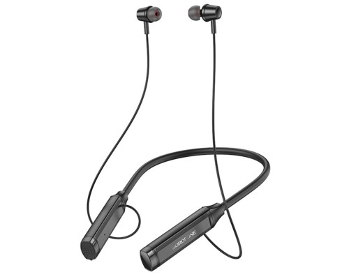 Бездротові навушники BOROFONE BE66 Motor neck-mounted BT headset Black (6941991109140)