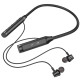 Бездротові навушники BOROFONE BE66 Motor neck-mounted BT headset Black (6941991109140)