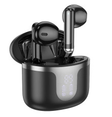 Бездротові навушники HOCO EQ7 Snowflake true wireless BT headset Black (6942007617727)