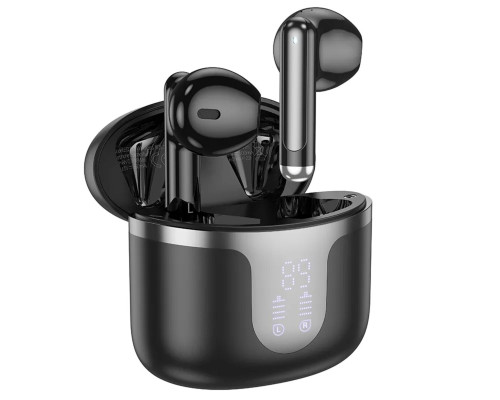Бездротові навушники HOCO EQ7 Snowflake true wireless BT headset Black (6942007617727)