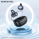 Бездротові навушники BOROFONE FQ5 Spirit clip-on true wireless BT headset Black (6941991117176)