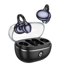 Бездротові навушники BOROFONE FQ5 Spirit clip-on true wireless BT headset Black (6941991117176)