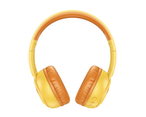 Навушники HOCO W60 Rhyme BT headphones for children Sun Yellow (6942007638555)