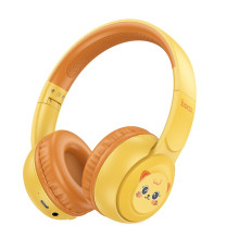 Навушники HOCO W60 Rhyme BT headphones for children Sun Yellow (6942007638555)