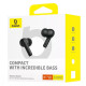 Бездротові навушники Baseus Bowie E17 True Wireless Bluetooth Earphones Cluster Black (A00072200113-Z1)